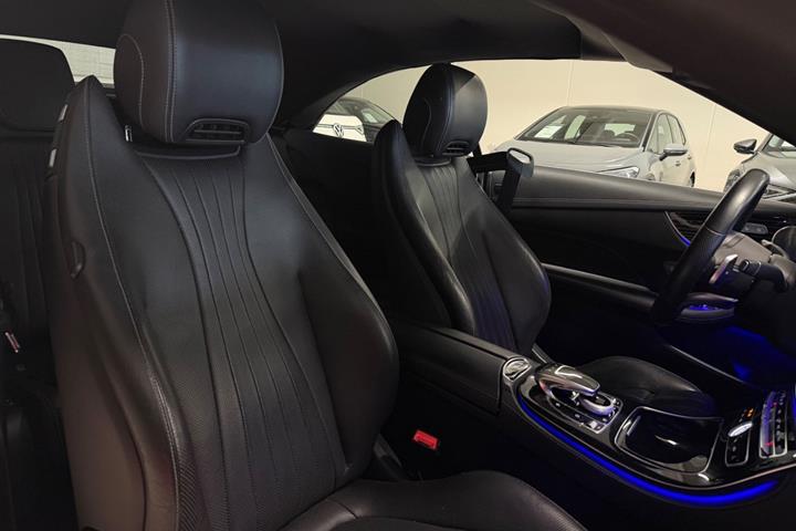 Sort Mercedes E200 fra 2018