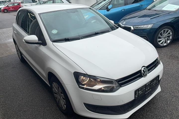 Hvid VW Polo fra 2014