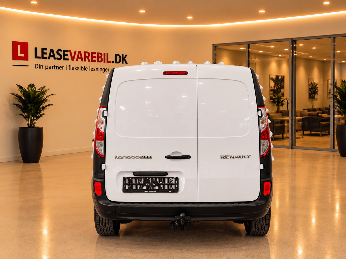 Hvid Renault Kangoo Maxi fra 2019