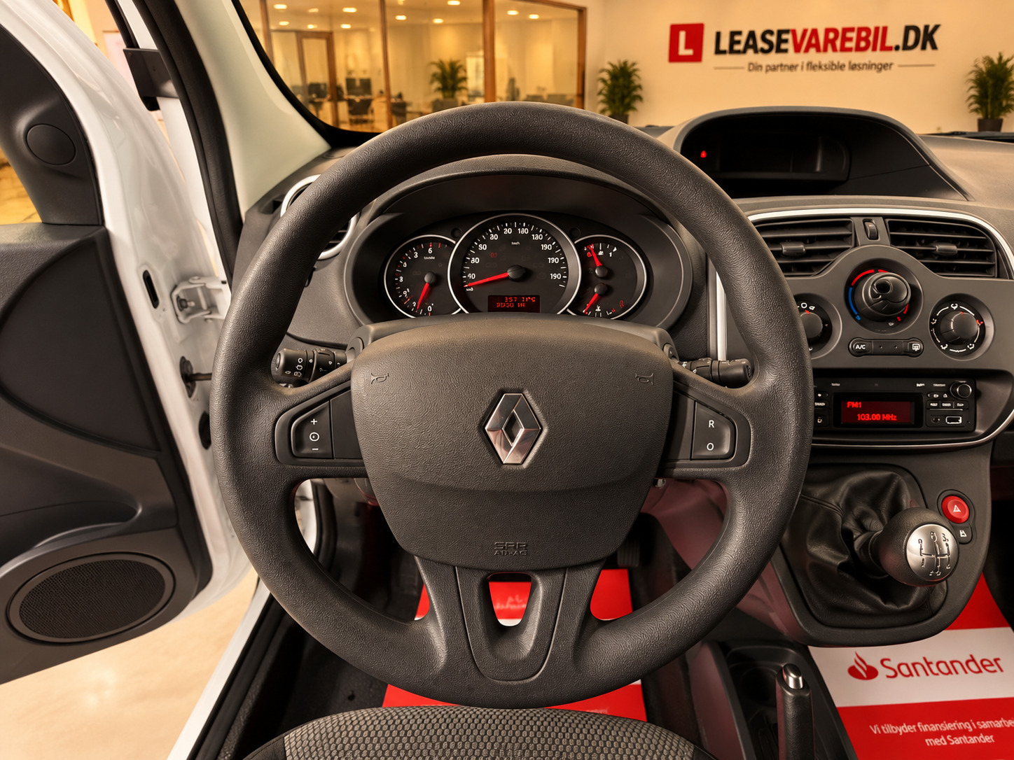 Hvid Renault Kangoo Maxi fra 2019