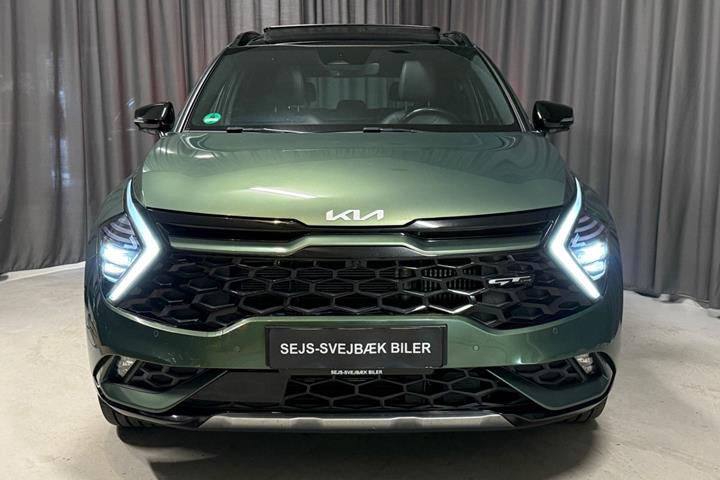 Grøn Kia Sportage fra 2022
