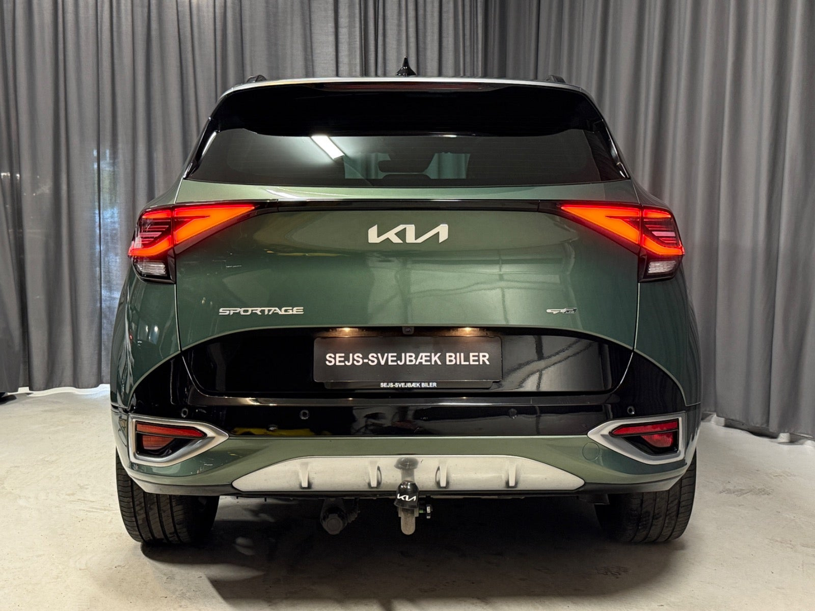Grøn Kia Sportage fra 2022