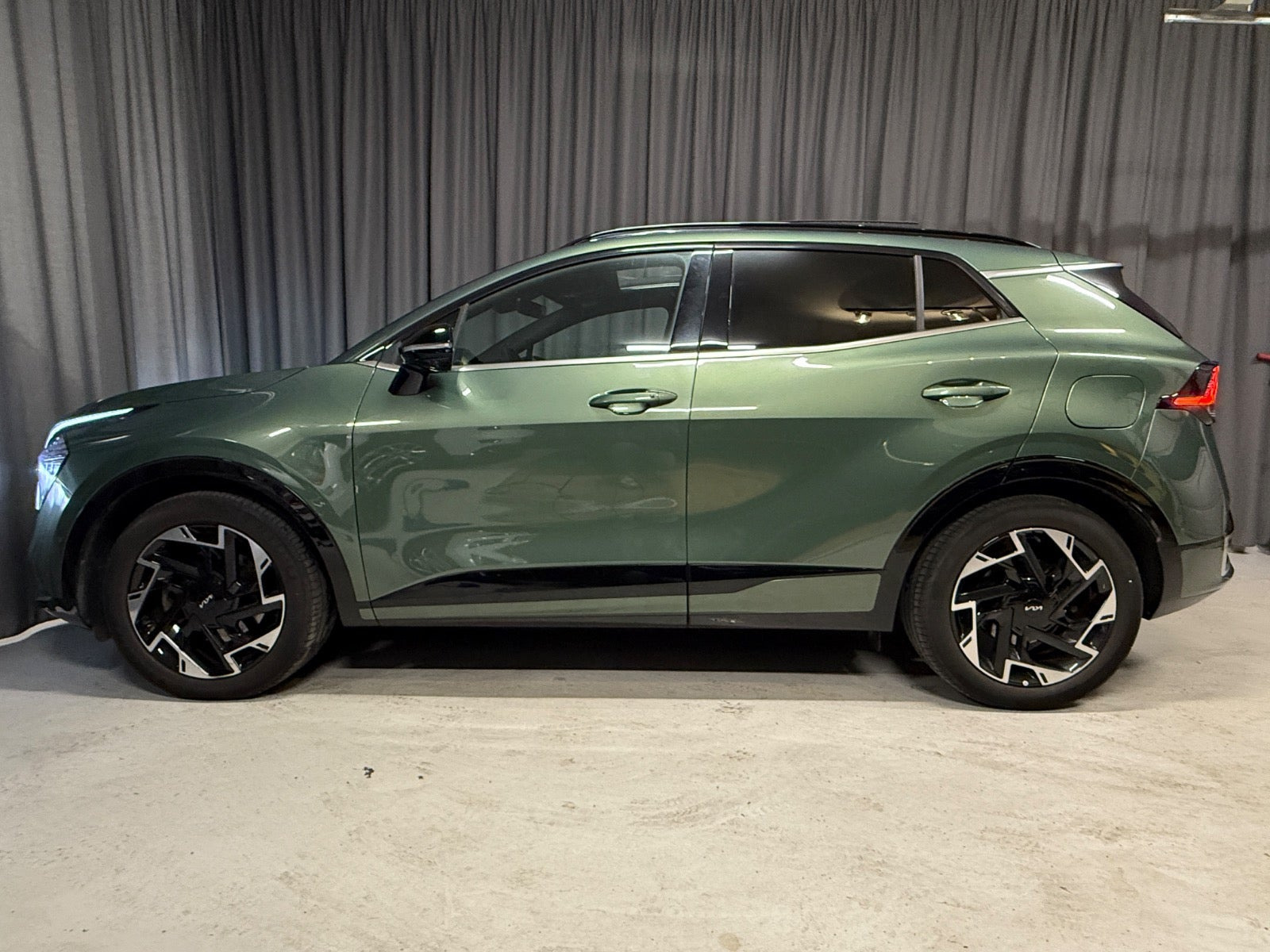 Grøn Kia Sportage fra 2022