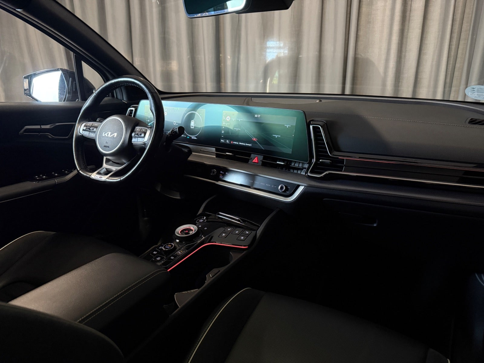 Grøn Kia Sportage fra 2022