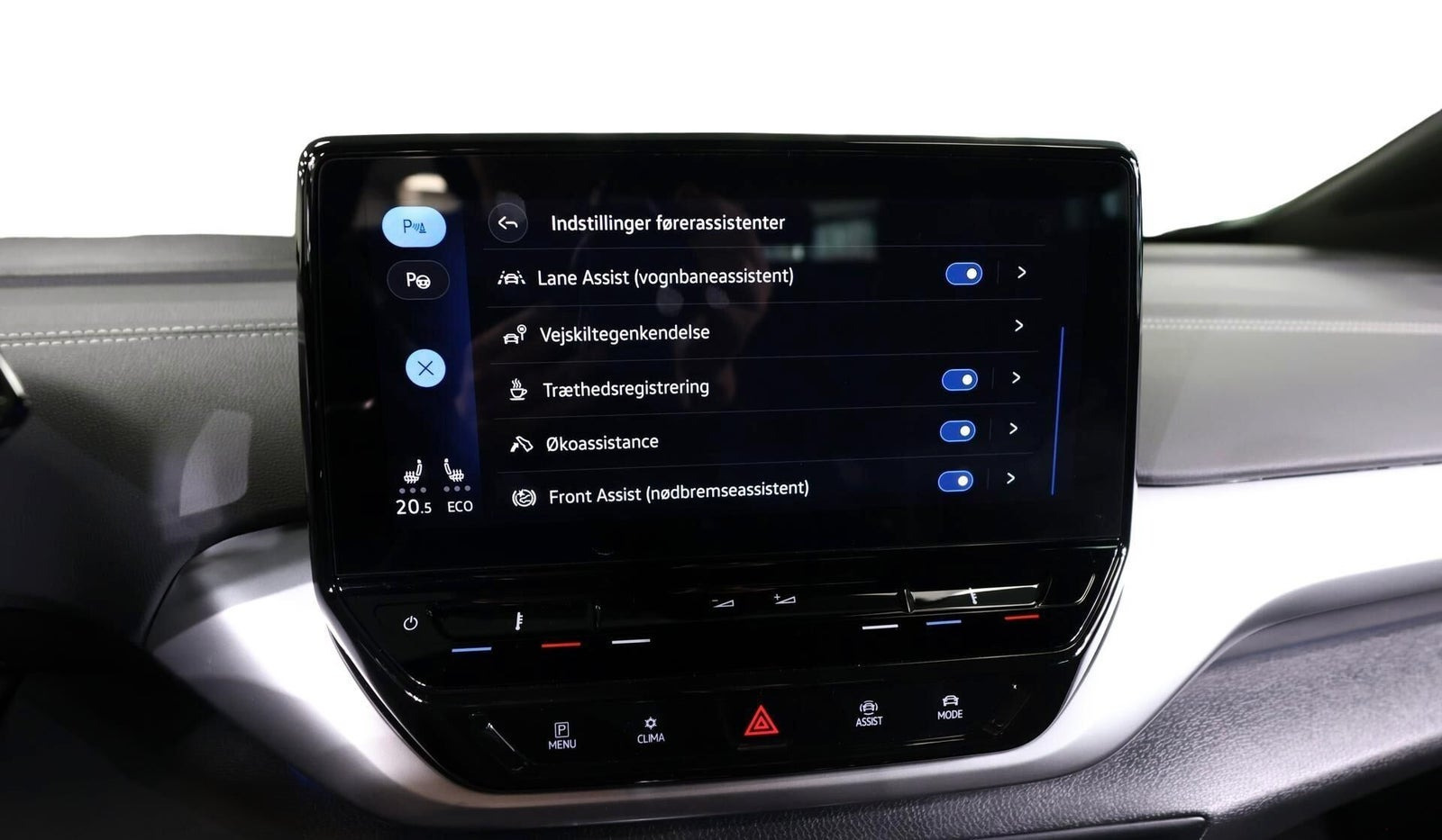 Grå VW ID.4 fra 2023