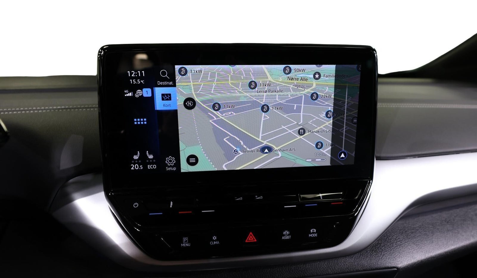 Grå VW ID.4 fra 2023