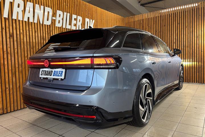 Blå VW ID.7 fra 2026
