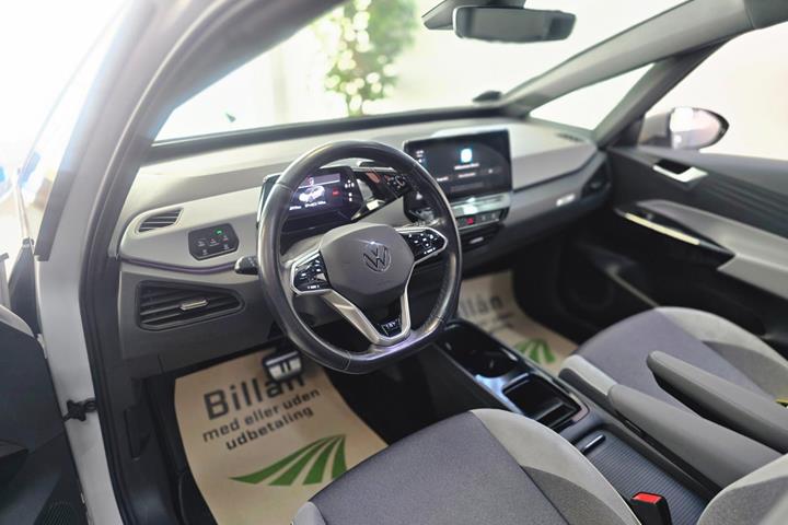 Hvid VW ID.3 fra 2020