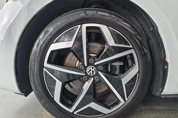Hvid VW ID.3 fra 2020