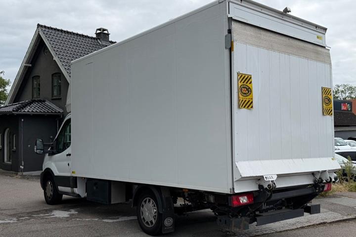 Hvid Ford Transit 350 L3 Chassis fra 2023