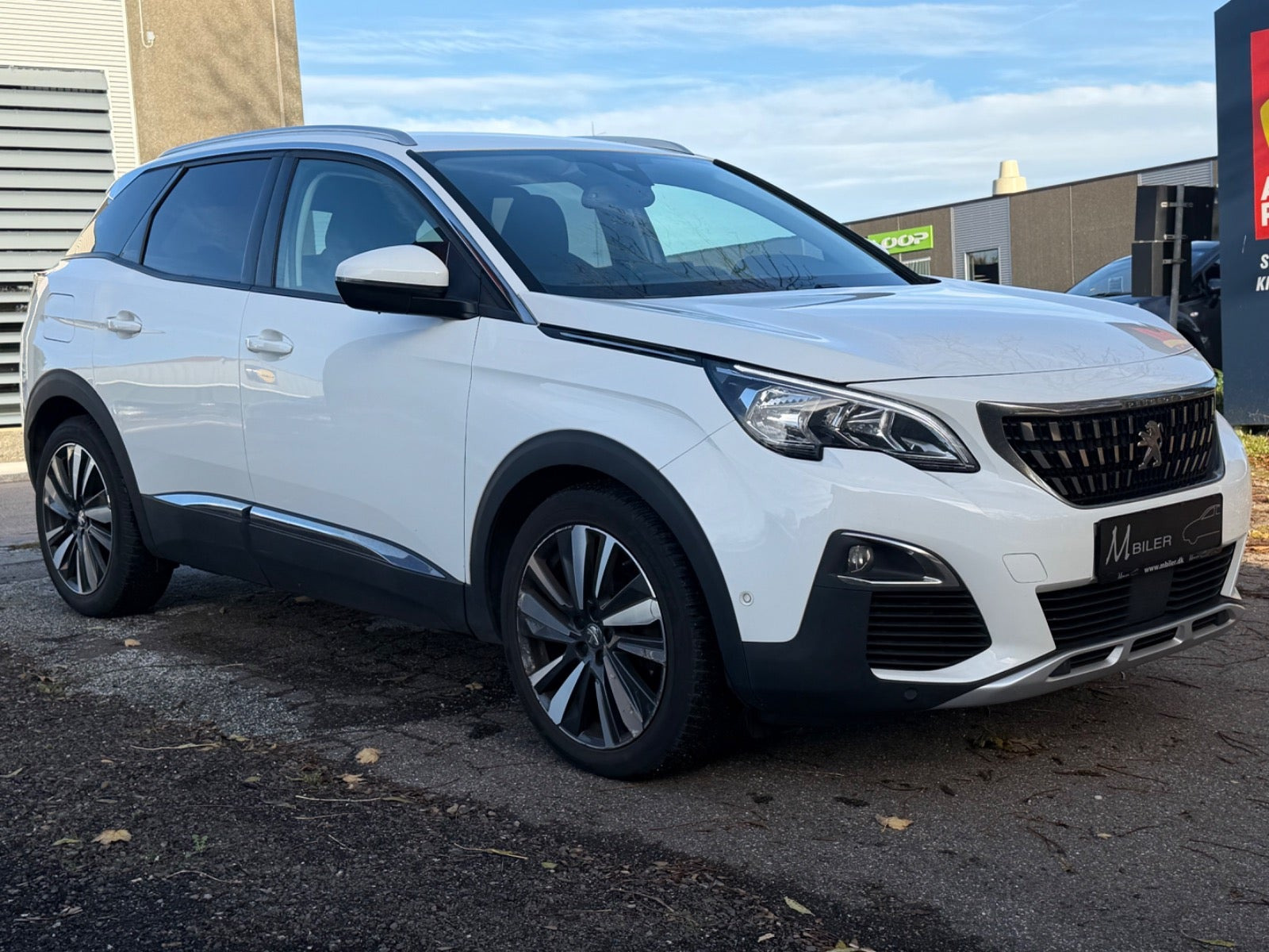 Hvid Peugeot 3008 fra 2020