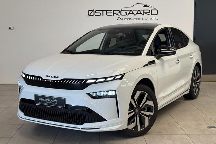 Hvid Skoda Enyaq fra 2026