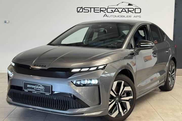 Grå Skoda Enyaq fra 2026