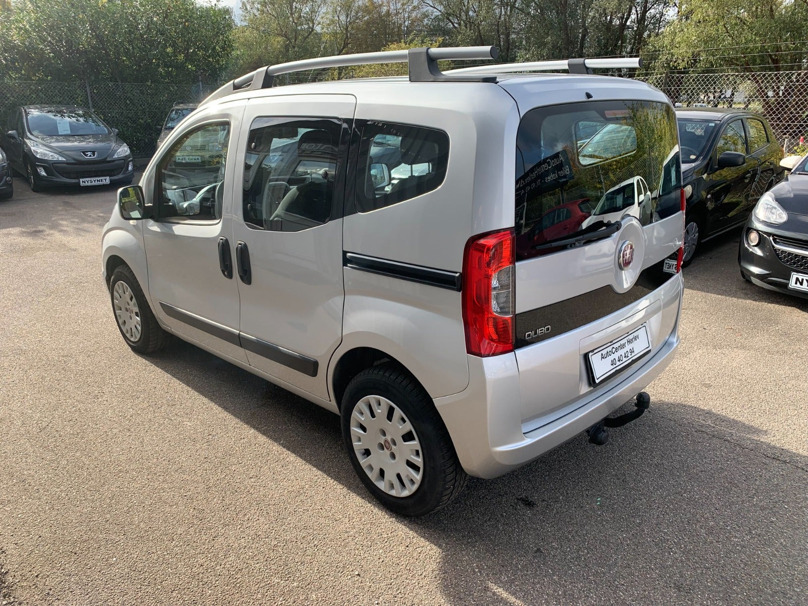 Sølv Fiat Qubo fra 2013