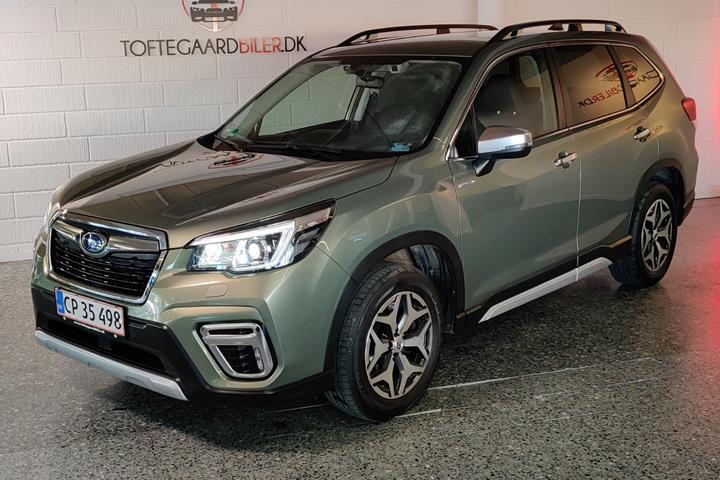 Grøn Subaru Forester fra 2020