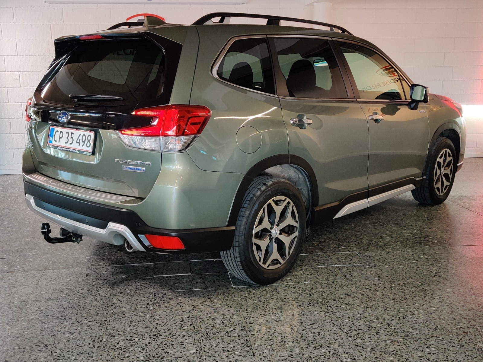 Grøn Subaru Forester fra 2020