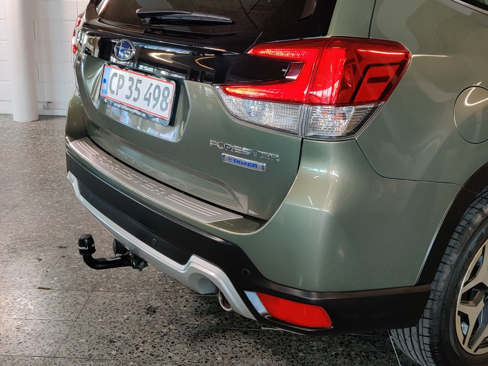 Grøn Subaru Forester fra 2020