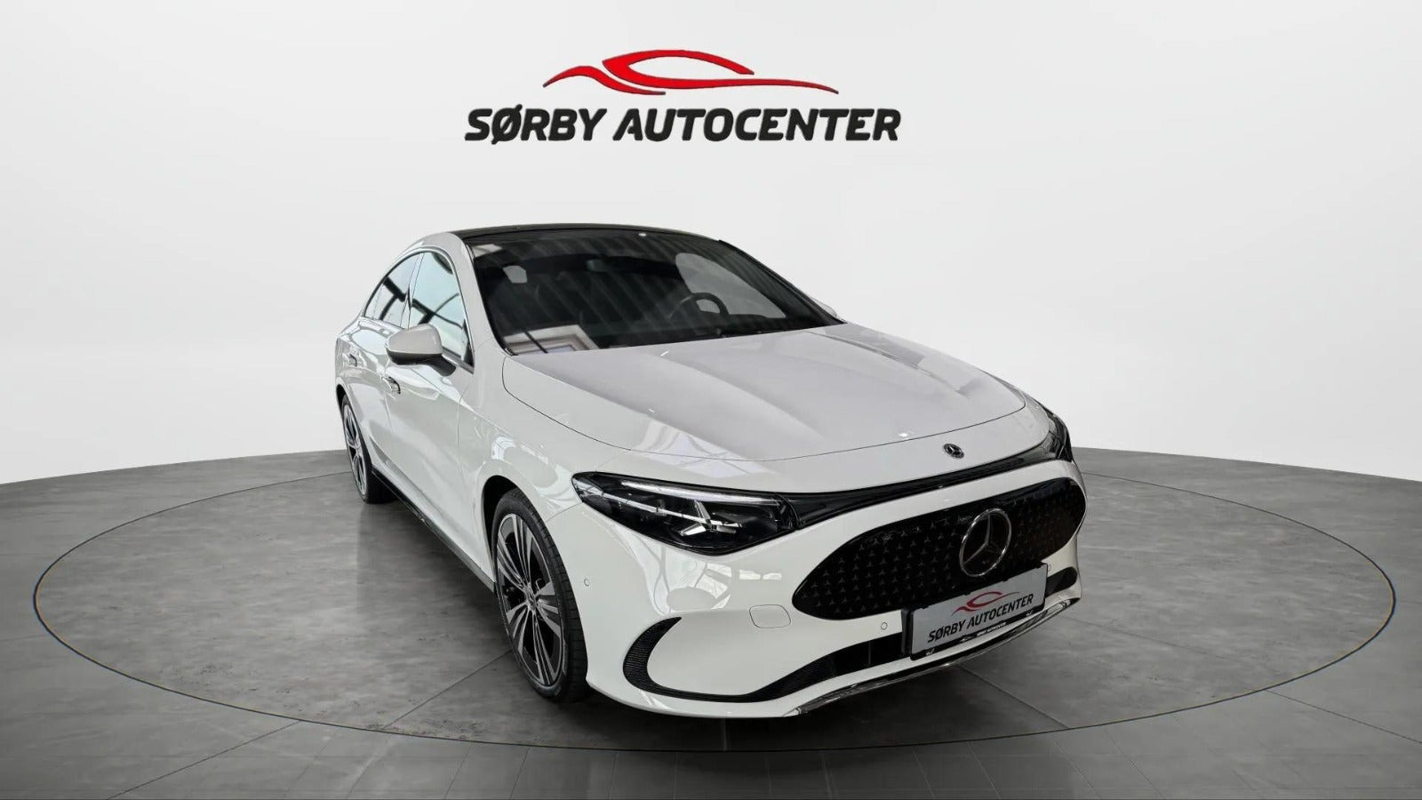 Hvid Mercedes CLA350 fra 2026