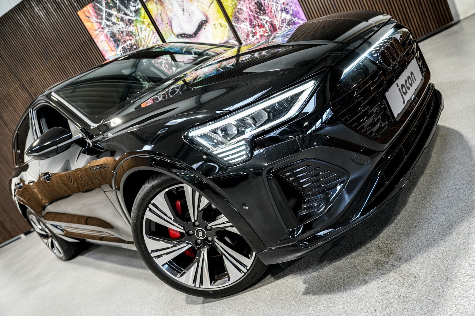 Sort Audi Q8 e-tron fra 2023