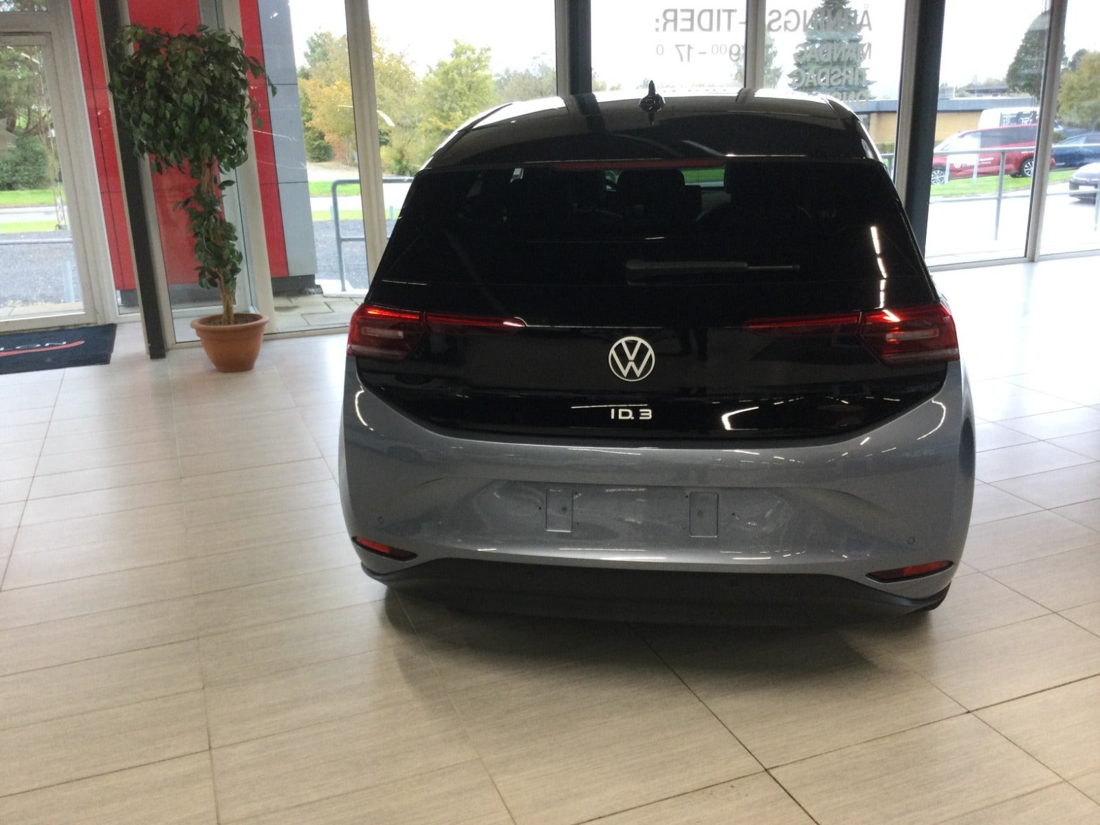 Blå VW ID.3 fra 2020