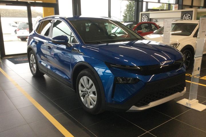 Blå Skoda Elroq fra 2025