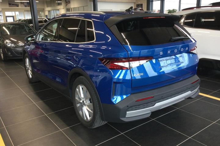 Blå Skoda Elroq fra 2025