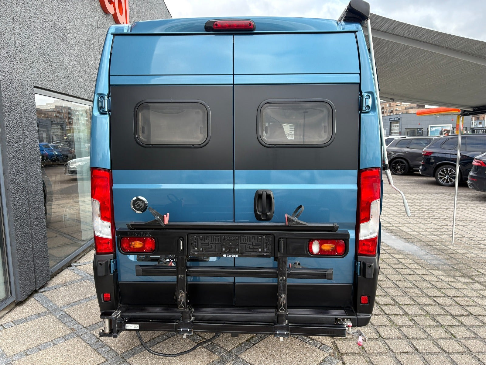 Blå Fiat Knaus fra 2021