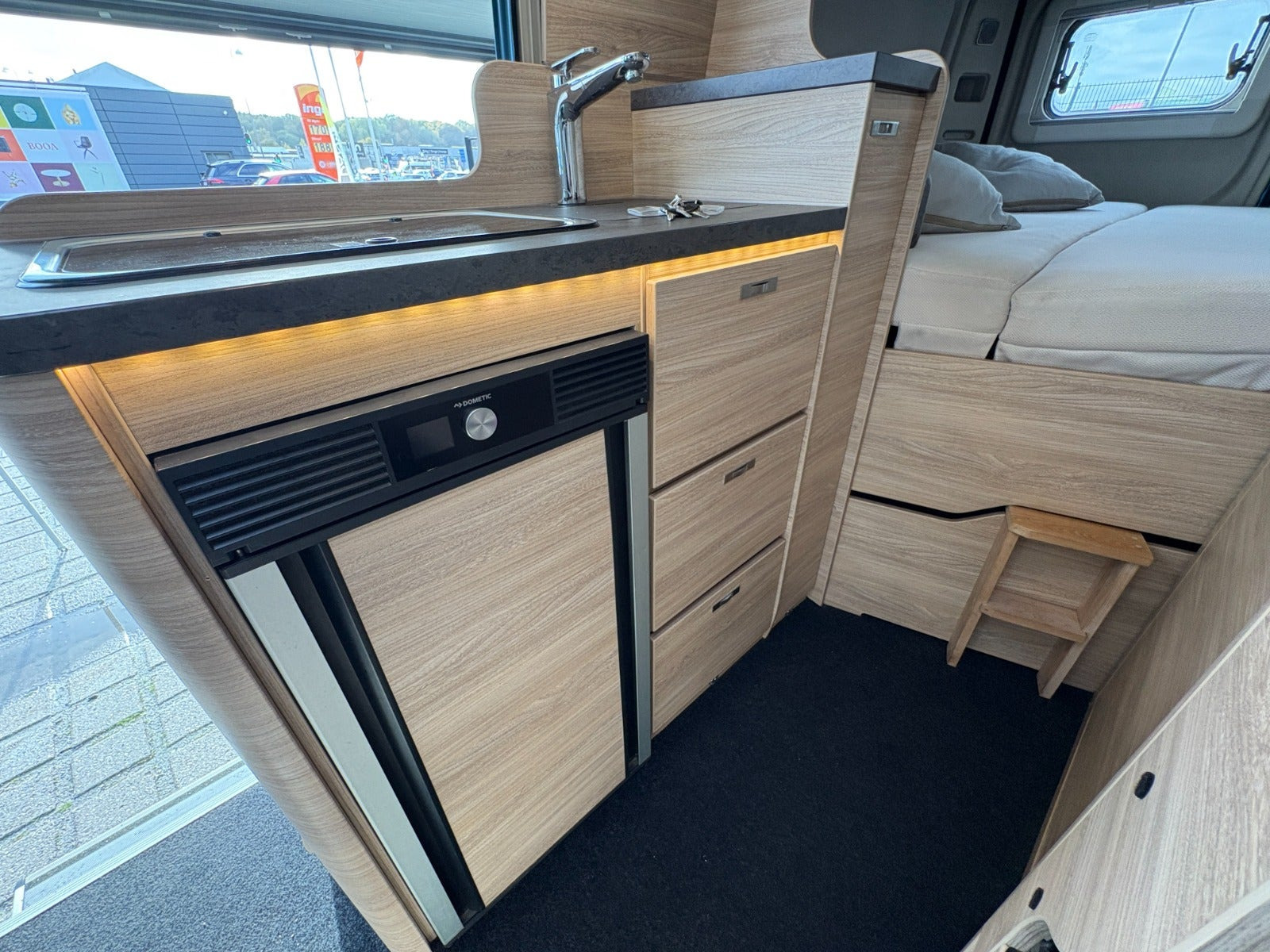 Blå Fiat Knaus fra 2021