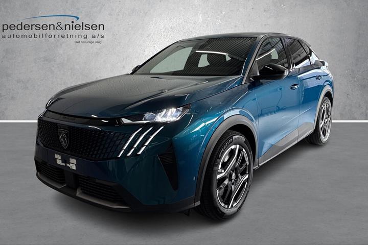 Brun Peugeot e-3008 fra 2025