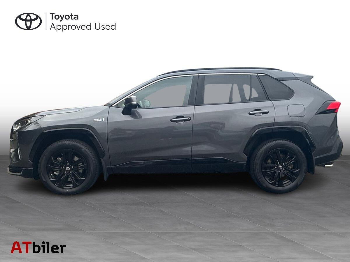 Grå Toyota RAV4 Plug-in fra 2021