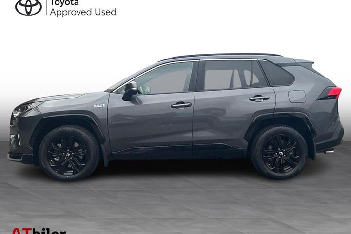 Grå Toyota RAV4 Plug-in fra 2021