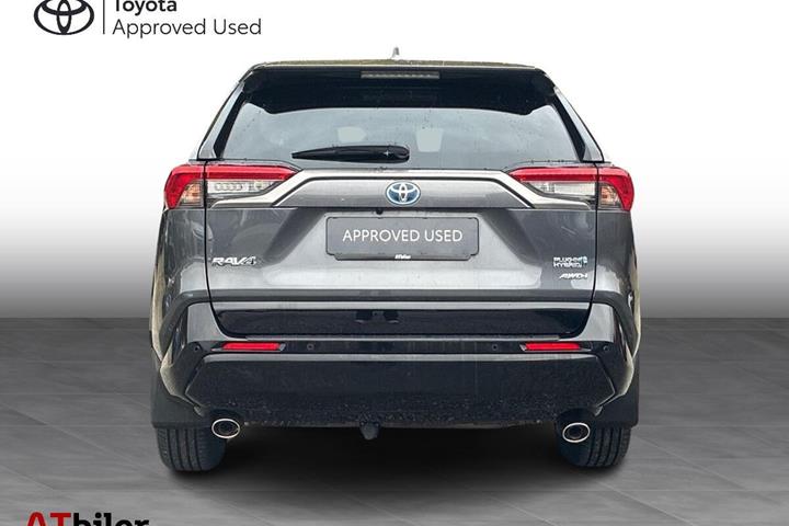 Grå Toyota RAV4 Plug-in fra 2021