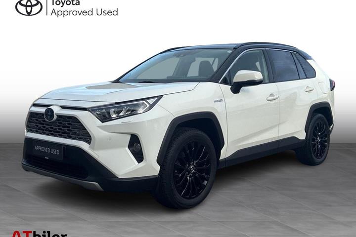 Hvid Toyota RAV4 fra 2019