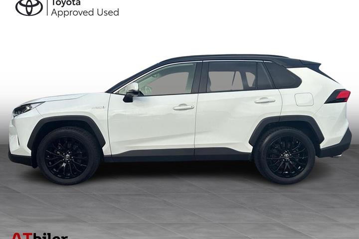 Hvid Toyota RAV4 fra 2019