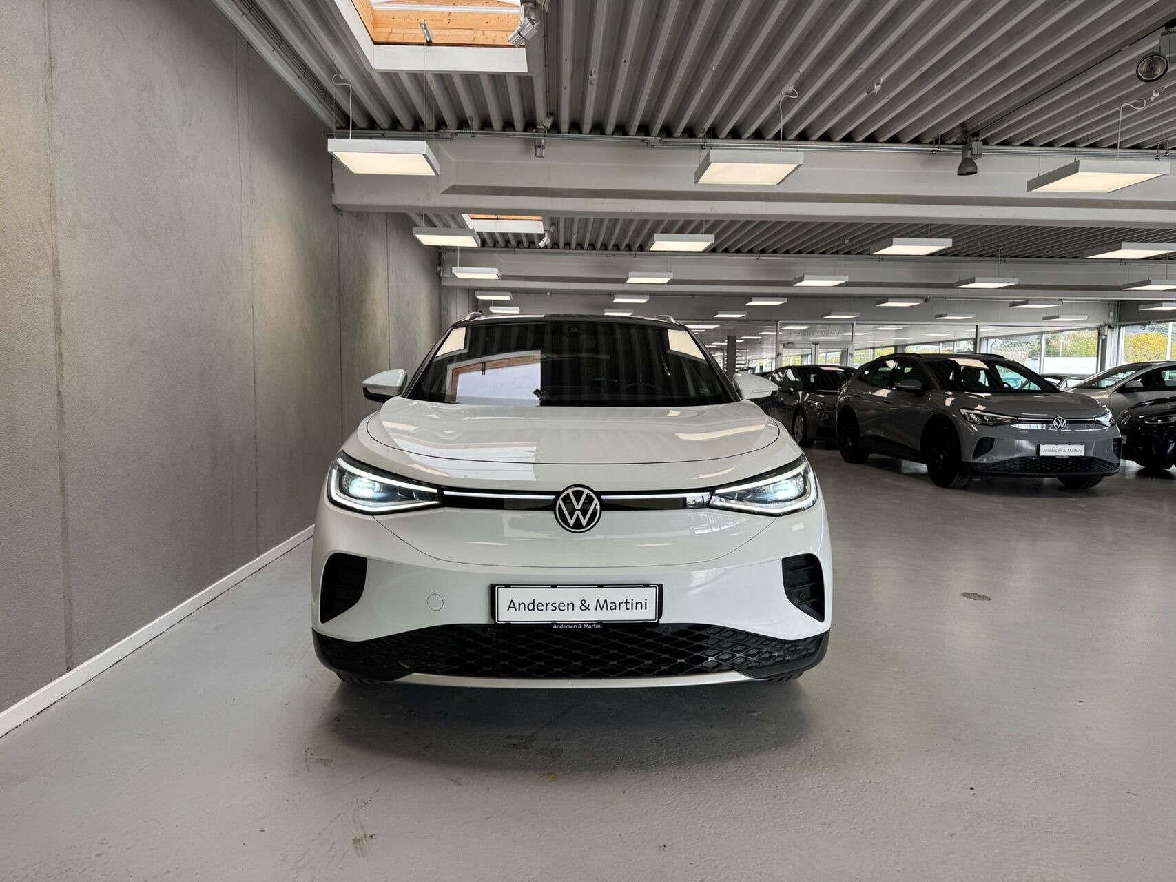 Hvid VW ID.4 fra 2023
