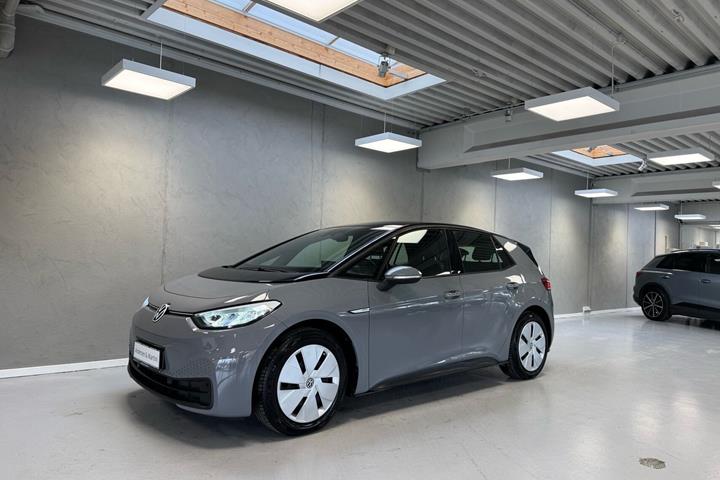 Grå VW ID.3 fra 2023