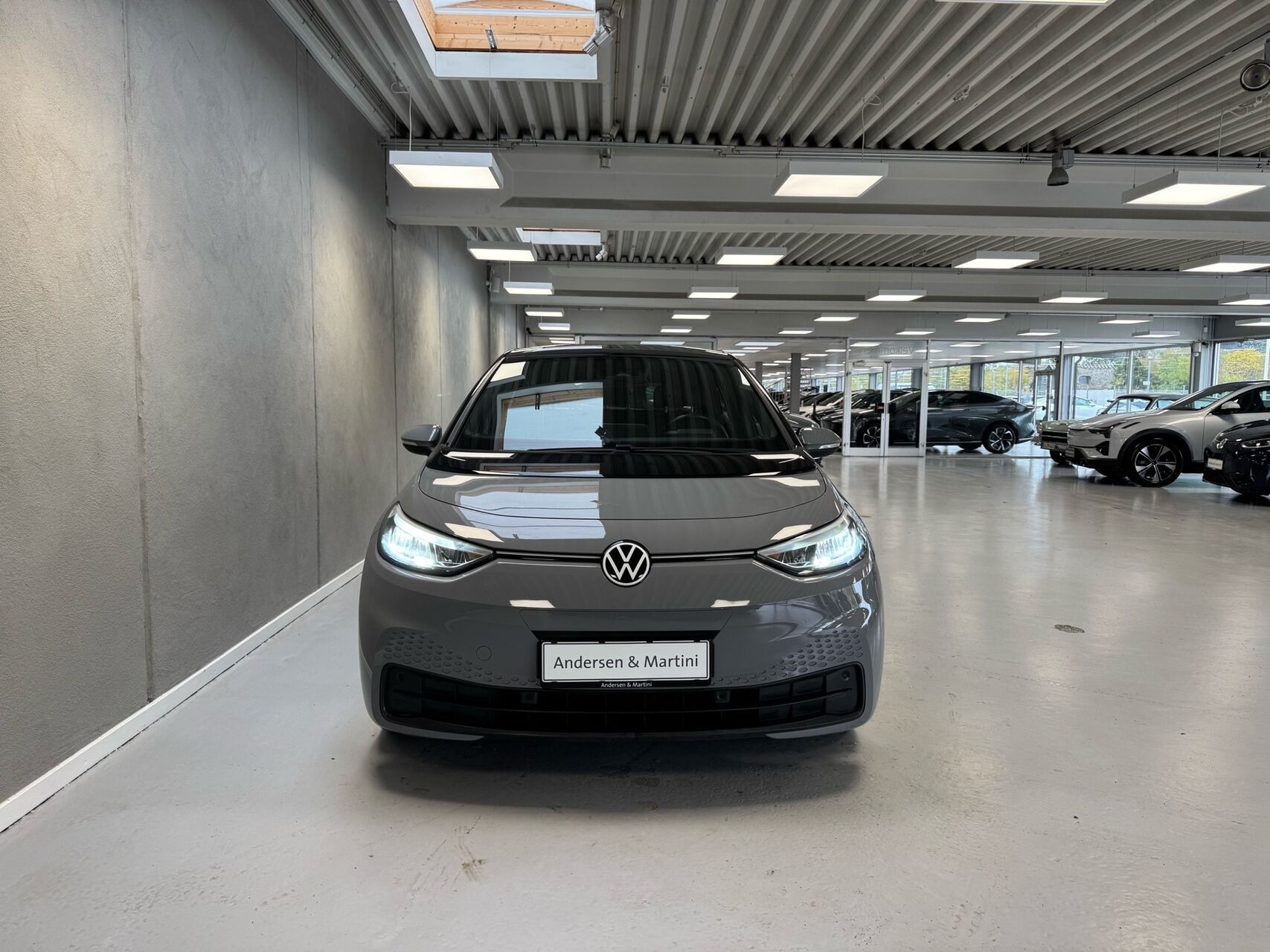Grå VW ID.3 fra 2023