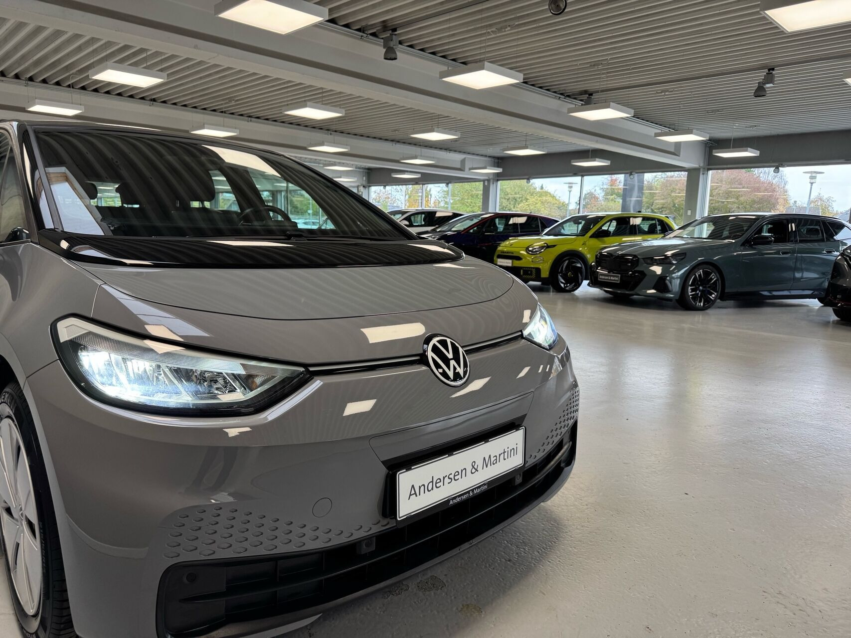 Grå VW ID.3 fra 2023