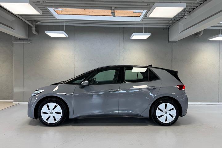 Grå VW ID.3 fra 2023