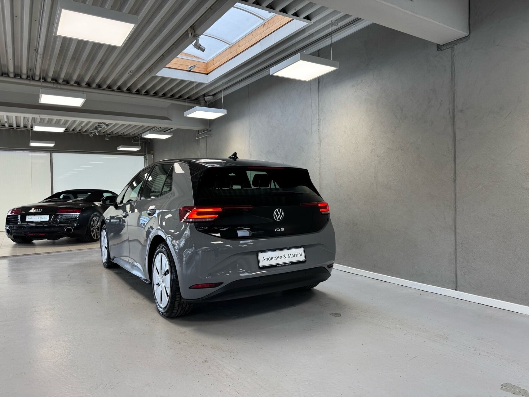 Grå VW ID.3 fra 2023
