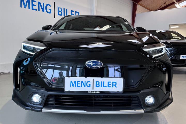 Sort Subaru Solterra fra 2023