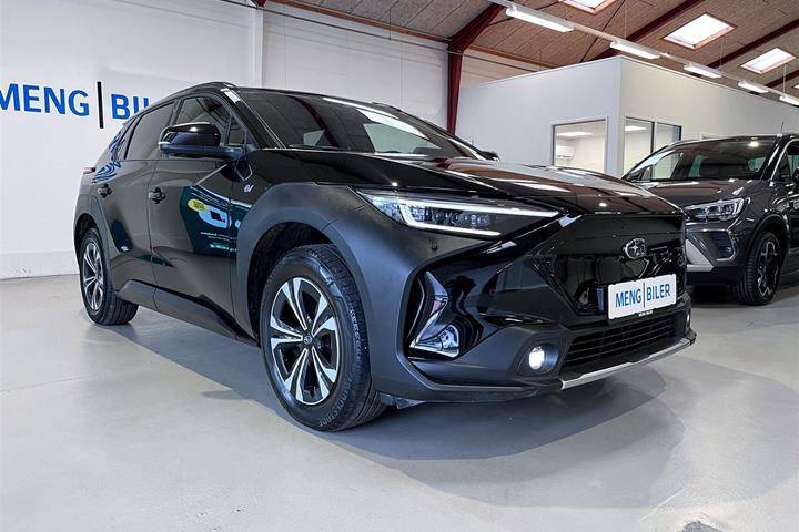 Sort Subaru Solterra fra 2023