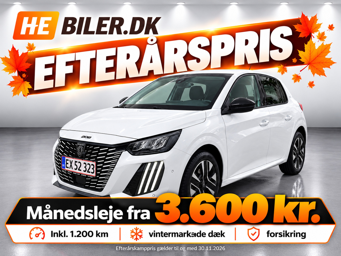 Peugeot 208 1,2 PureTech Allure+ 100HK 5d 6g