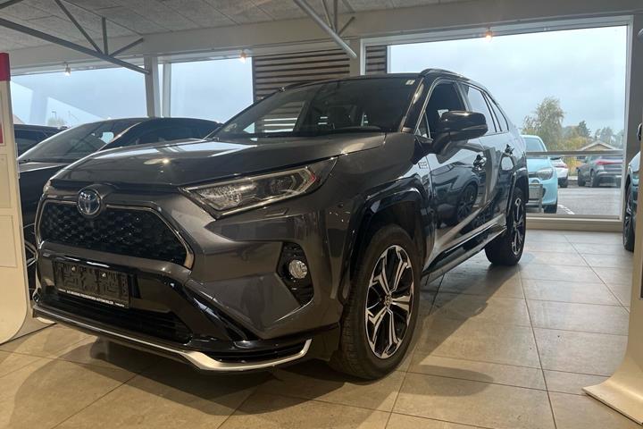 Grå Toyota RAV4 Plug-in fra 2021