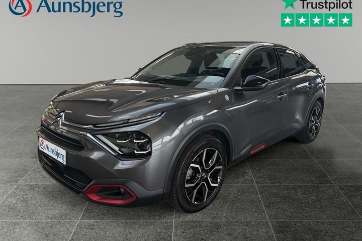 Grå Citroën ë-C4 fra 2022 set udefra
