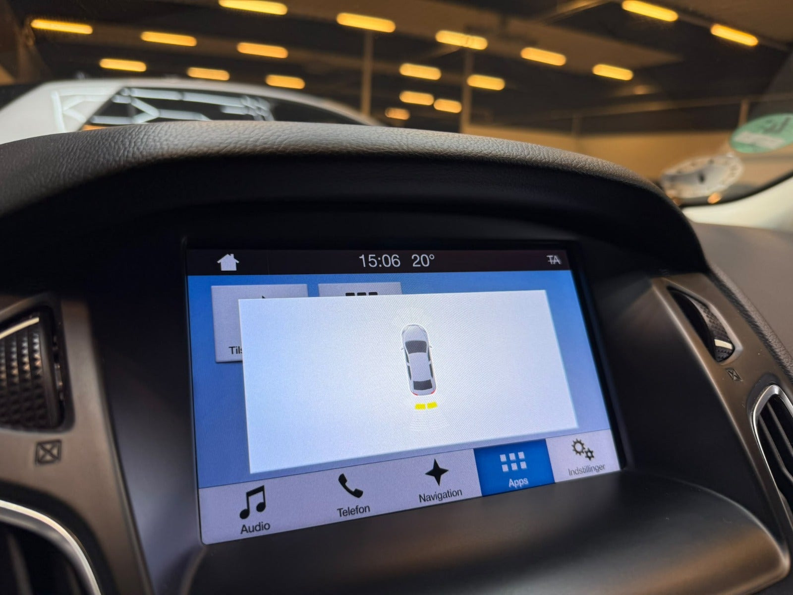 Grå Ford Focus fra 2017