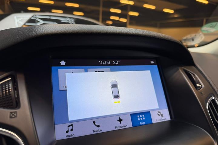 Grå Ford Focus fra 2017