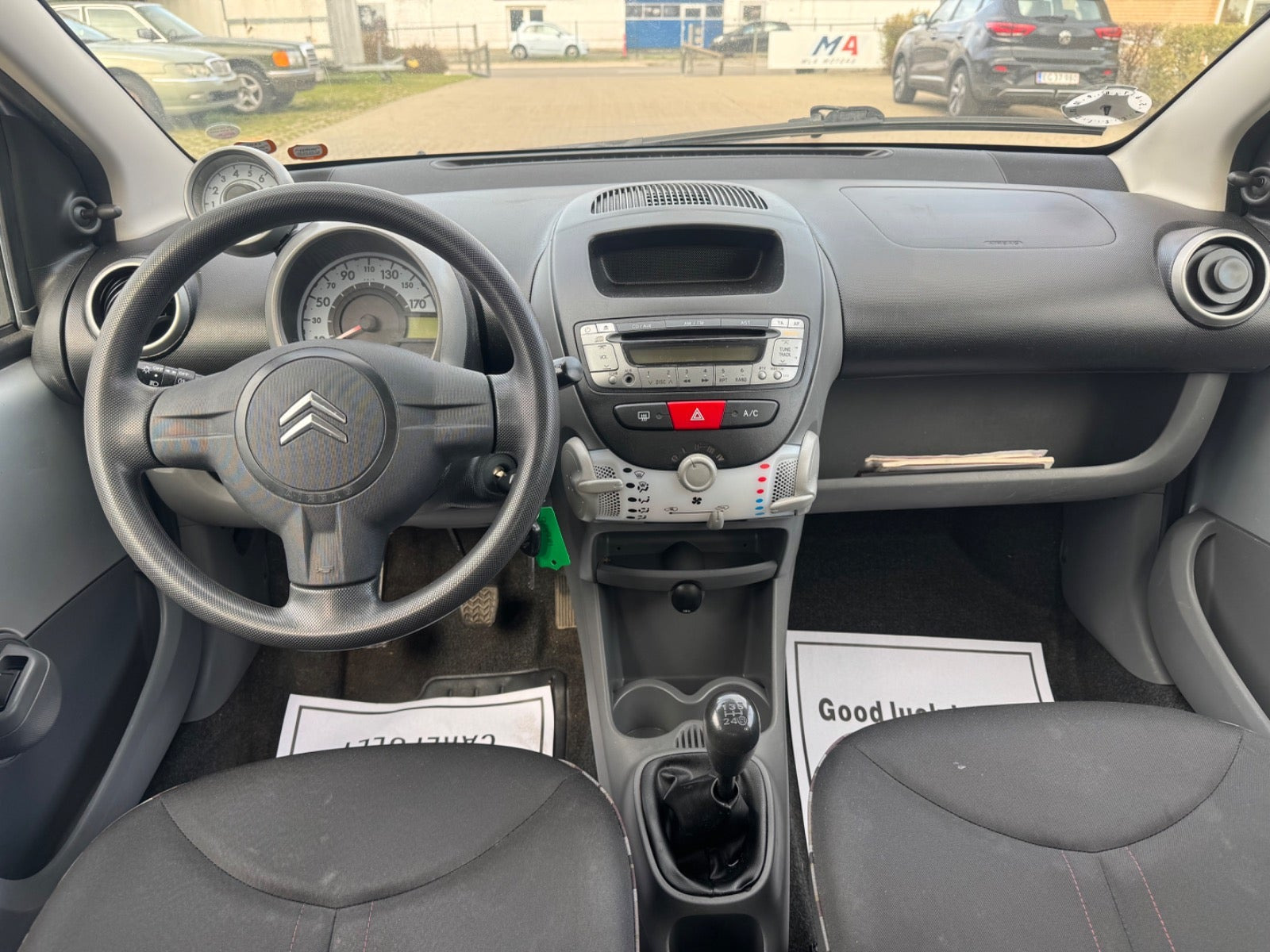 Rød Citroën C1 fra 2012
