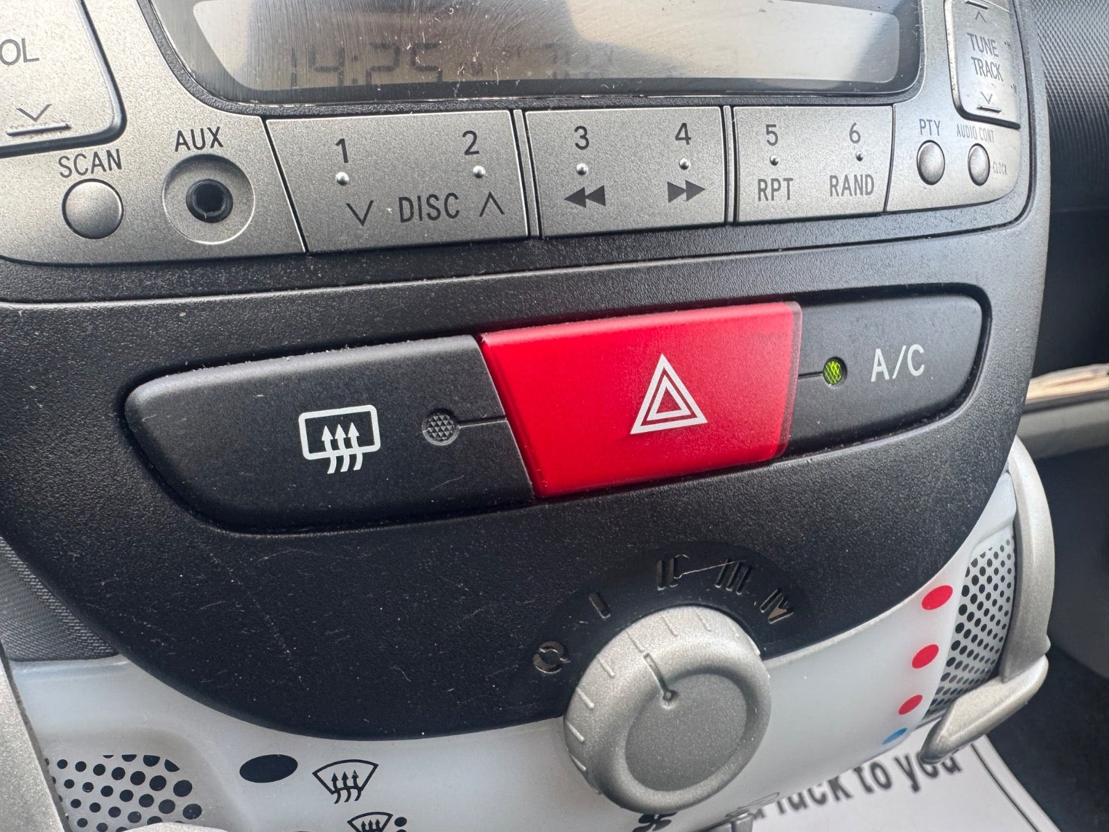 Rød Citroën C1 fra 2012