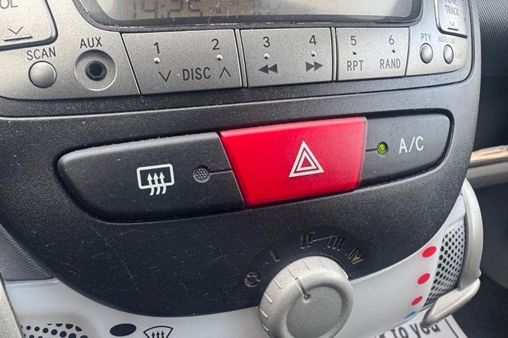 Rød Citroën C1 fra 2012